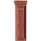 Ekena Millwork 2 1/4"W x 5"D x 7"H Hamilton Traditional Wood Vintage Decor Bracket, Salvage Red BKTWD02X05X07HARD - alternate 3